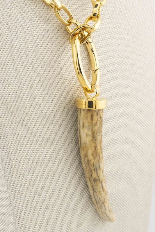 Corno di cervo  con catena n.4