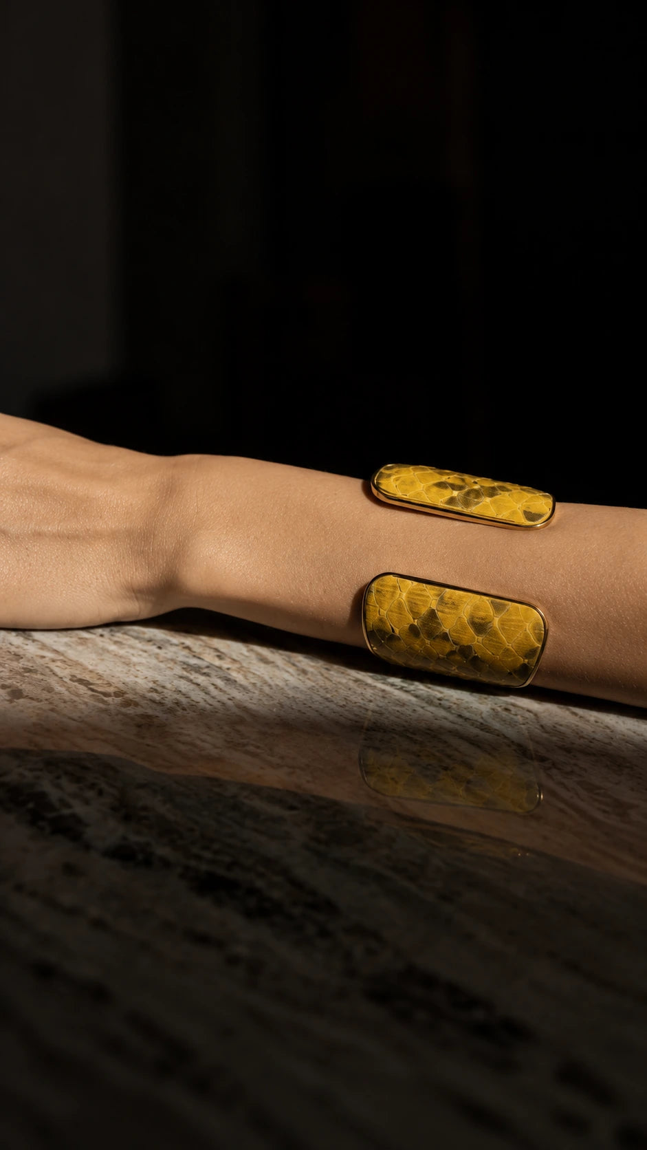 Pulsera Python Girasol