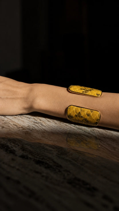 Pulsera Python Girasol