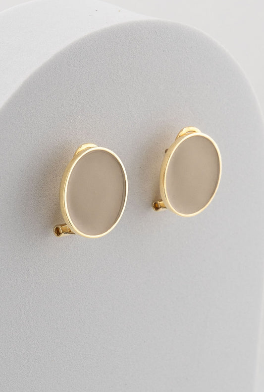 Handcrafted in Tuscany, the MarriCortona Smalto Earrings in 18k gold bronze with hand-painted enamel reflect Italian artistry, color, and timeless elegance.
