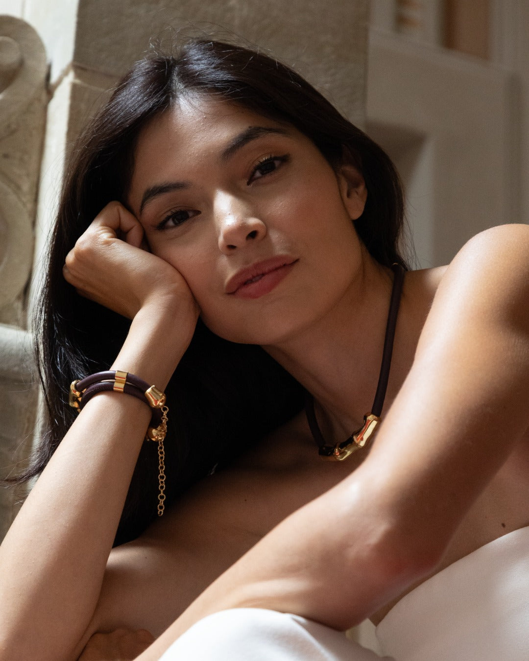 Handcrafted in Tuscany, the Bamboo Bracelet by Marri Cortona blends strength, grace, and Italian artistry — a symbol of resilience and timeless elegance.