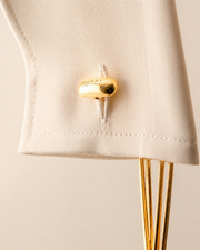 Gemelli Voila' con polsino in 100% cotone  misura S e M ( S circonferenza polso fino a 17 cm , M  fino a 19 cm)