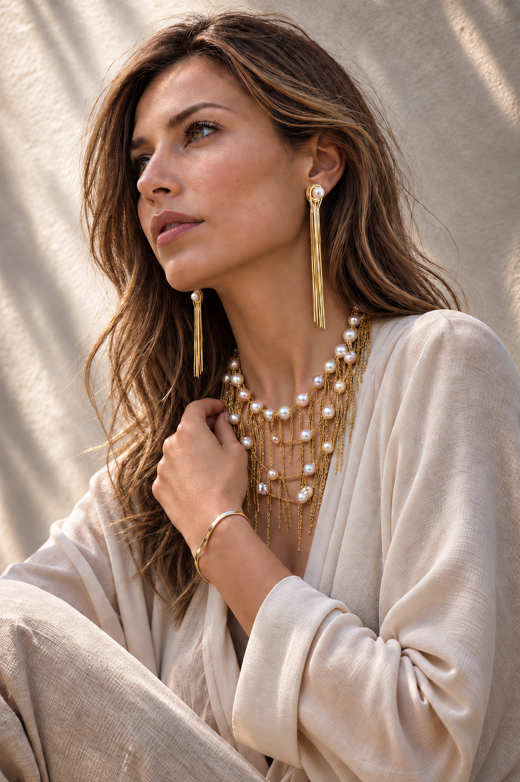 Collar 'Red de Perlas'