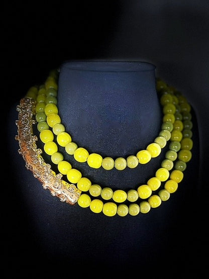 Octopus Lime Necklace