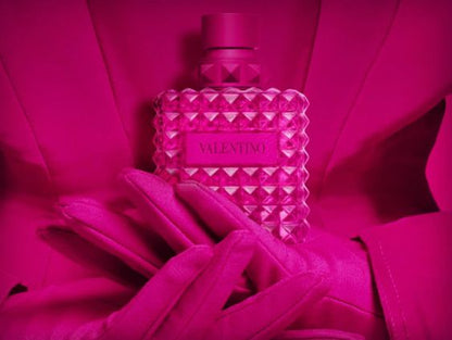 Anello smalto 'Rosa Valentino'