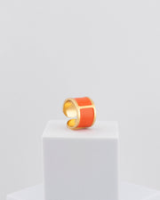 Handcrafted in Tuscany, the MarriCortona Smalto Rings combine 18k gold and hand-painted enamel — vibrant, refined, and authentically Made in Italy.