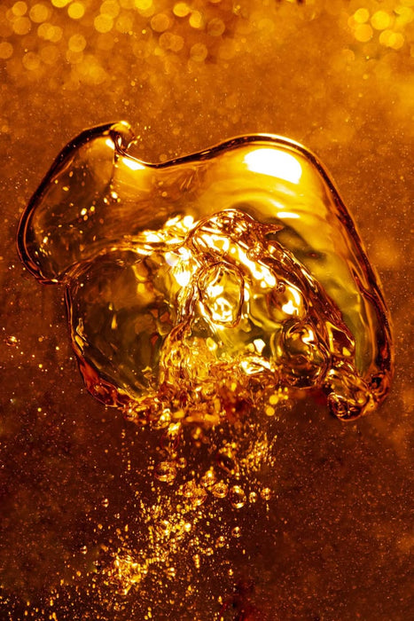 Anello smalto 'Cognac'