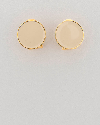 Handcrafted in Tuscany, the MarriCortona Smalto Earrings in 18k gold bronze with hand-painted enamel reflect Italian artistry, color, and timeless elegance.