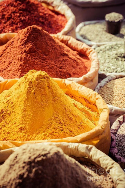 'Turmeric' enamel ring