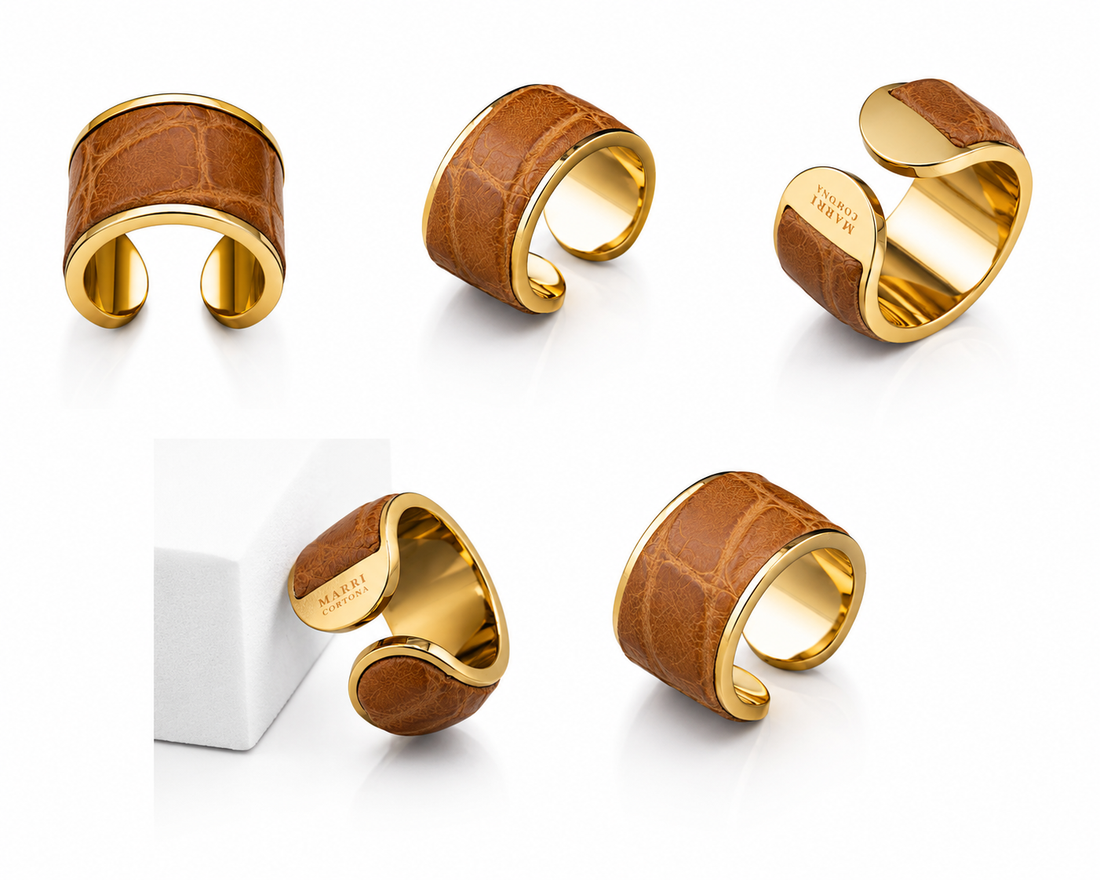 Anello Alligator 'Naturale'