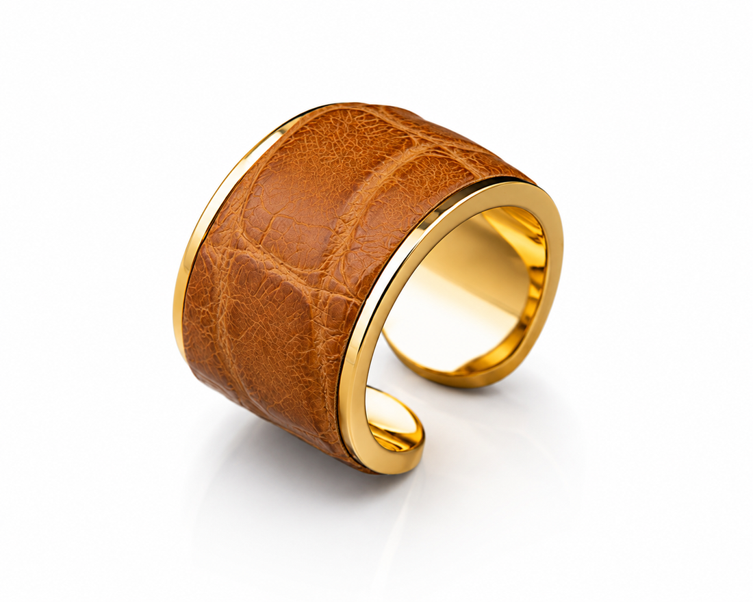 Anello Alligator 'Naturale'