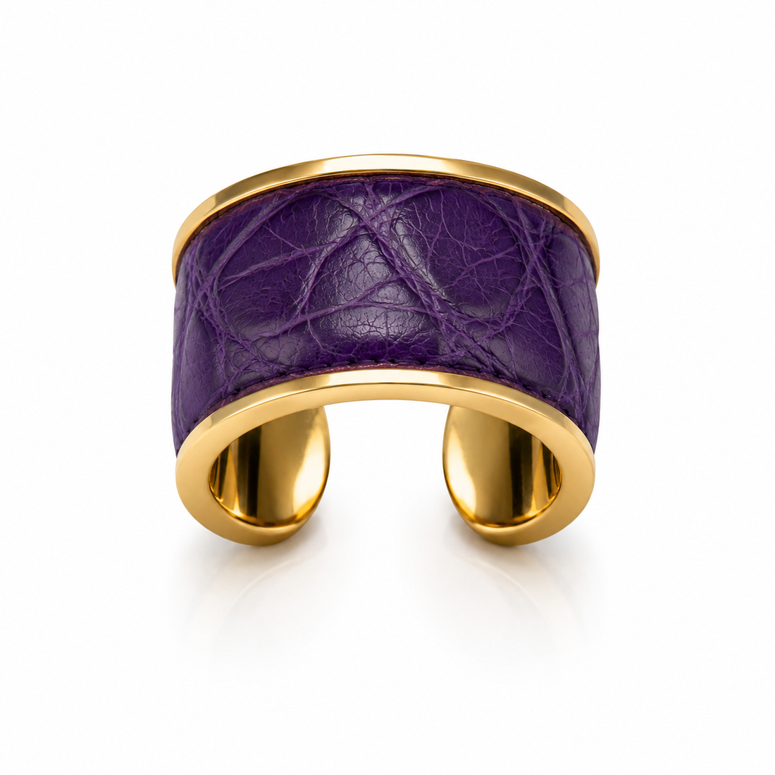 Anello Alligator 'Viola'
