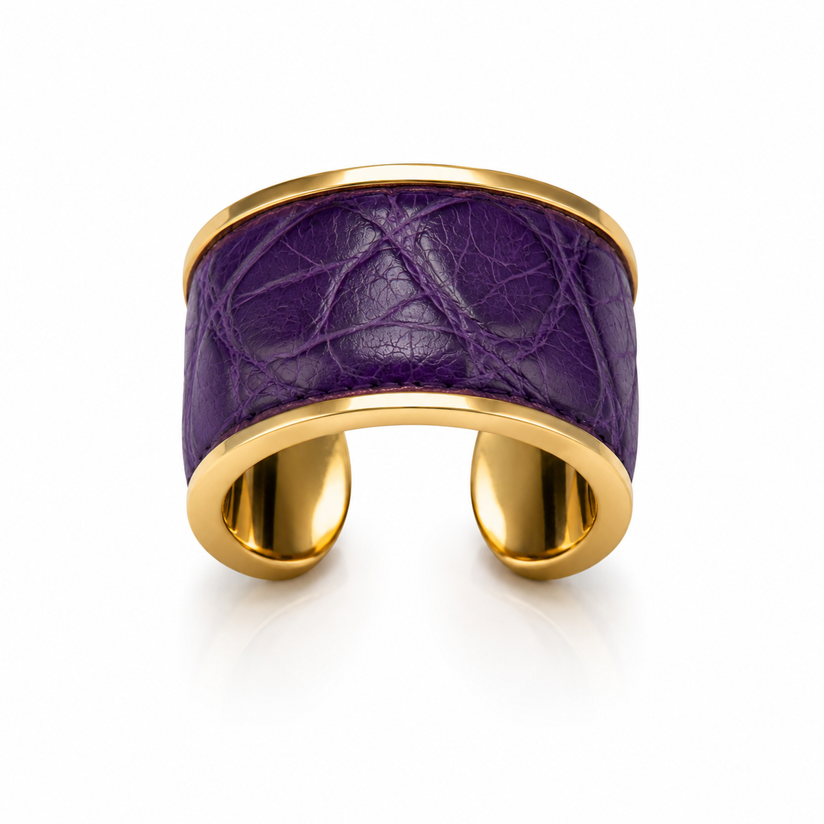 Anello Alligator 'Viola'
