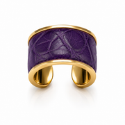 Anello Alligator 'Viola'