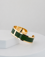 Pulsera Esmalte M 15 mm 'Ciprés'