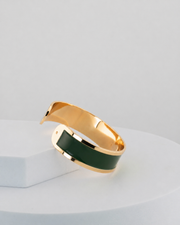 Pulsera Esmalte M 15 mm 'Ciprés'