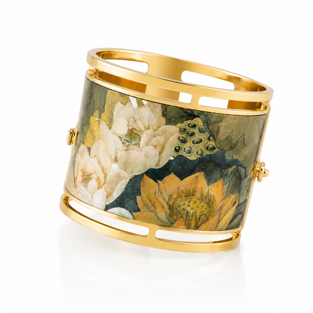 Bracciale Cromia 'Fiori di Loto'