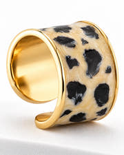 Cheetah Animal Print Ring