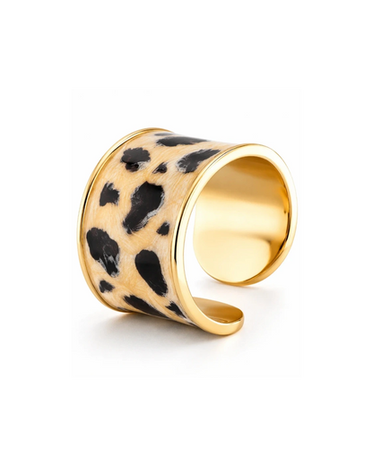 Cheetah Animal Print Ring