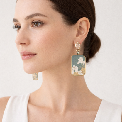 Orecchini Giardino di Giada
