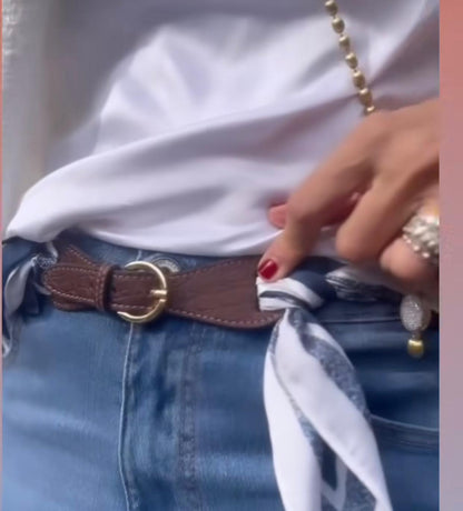 Forrest Green Coconut Buckle