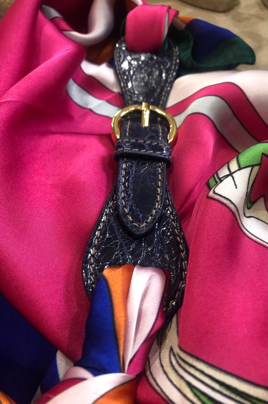 Fibbia Cocco Night Blue