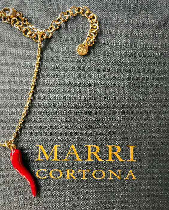 Cornino della Fortuna anklet