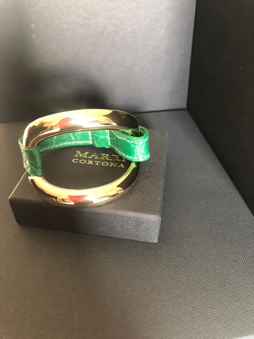 Alligator Bracelet 'Mint Green'