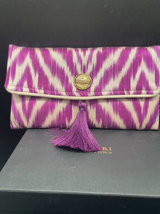 Suzani clutch bag