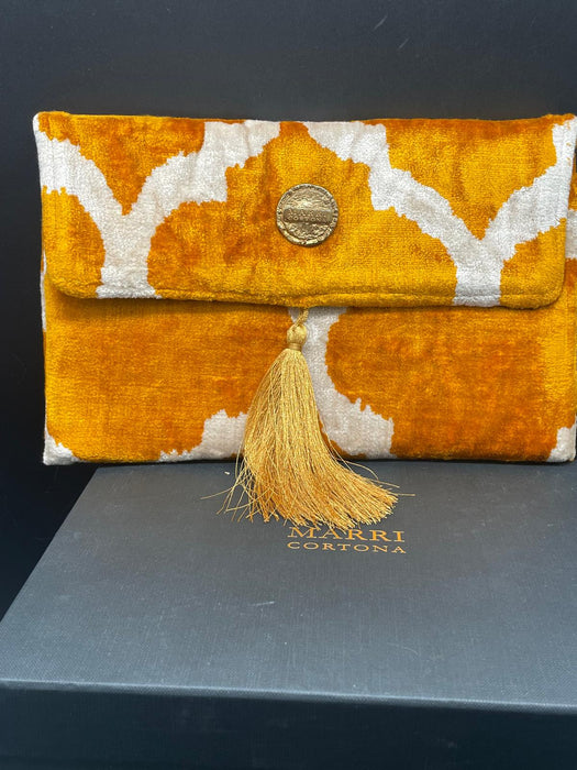 Suzani clutch bag