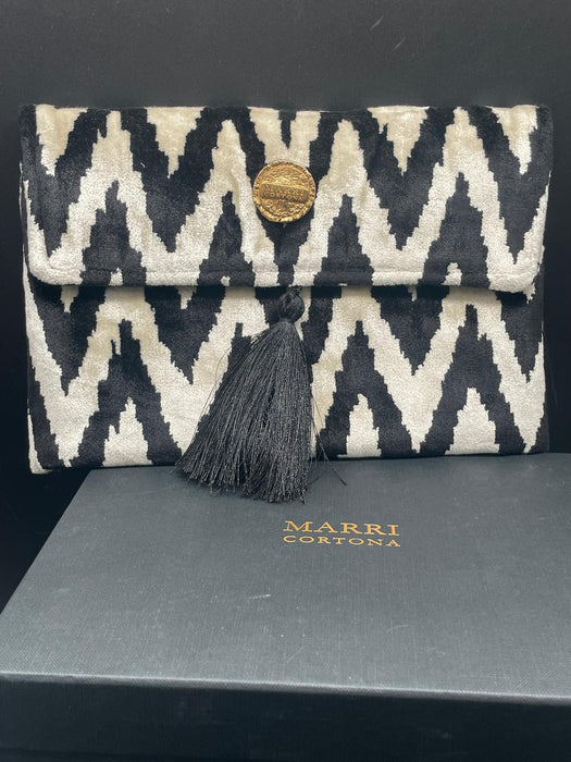 Suzani clutch bag