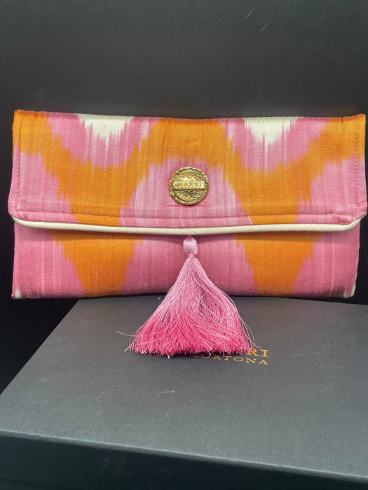 Suzani clutch bag