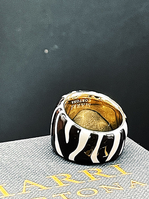 'Zebra' Ring Size SML