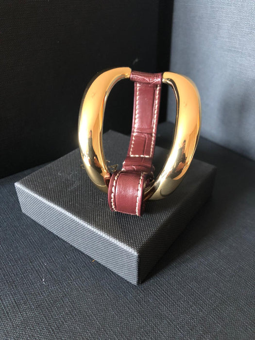 Bracciale Alligator 'Burgundy'