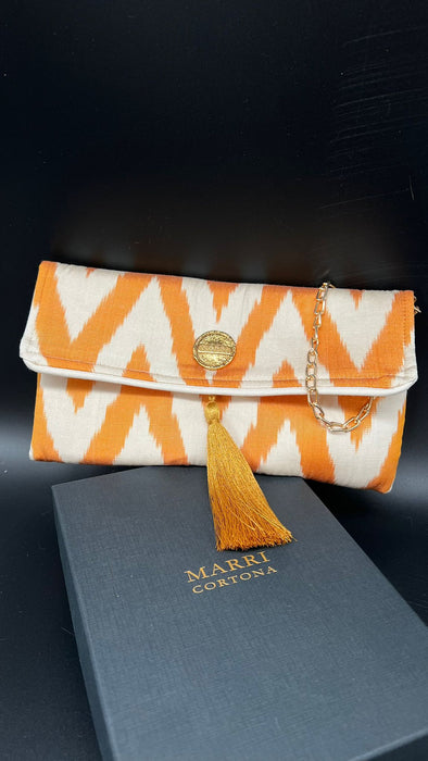 Suzani clutch bag