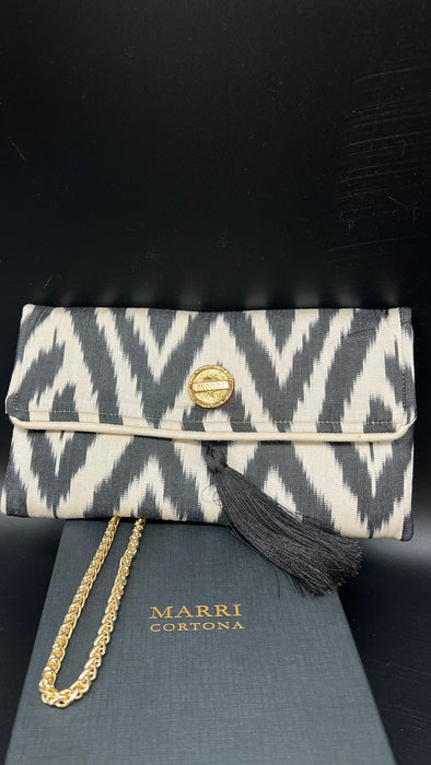 Suzani clutch bag