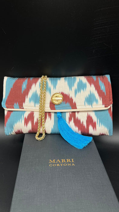 Suzani clutch bag