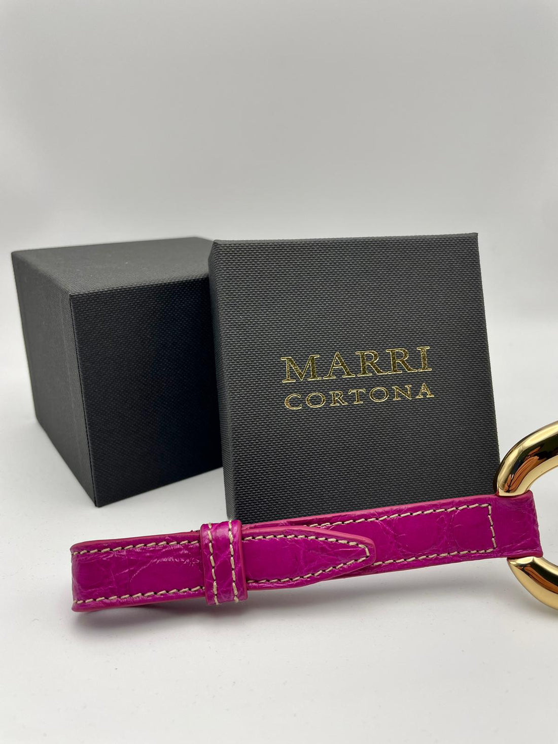 Bracciale Alligator 'Geranio'