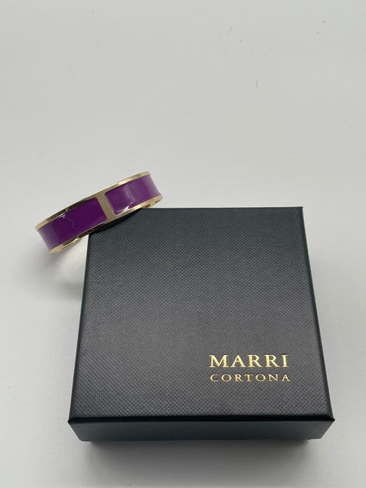 Bracciale Smalto M mm 15 'Purple'