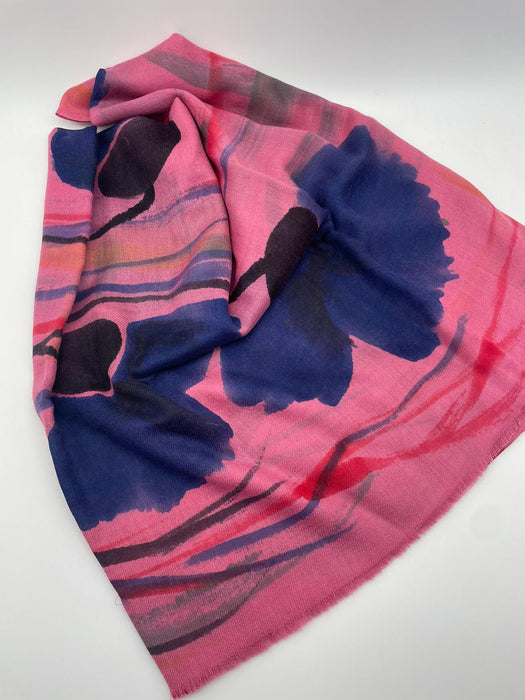 Pashmina in 100% cashmere. Dimensions cm 75x200