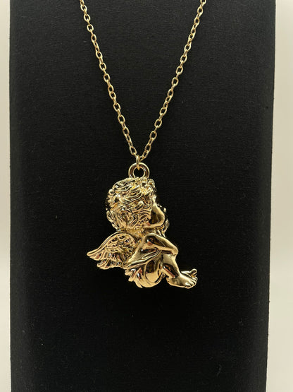 L'Angelo Seduto.Misura cm 6x4