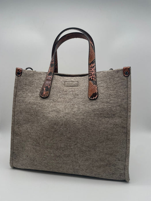 Cashmere felt bag