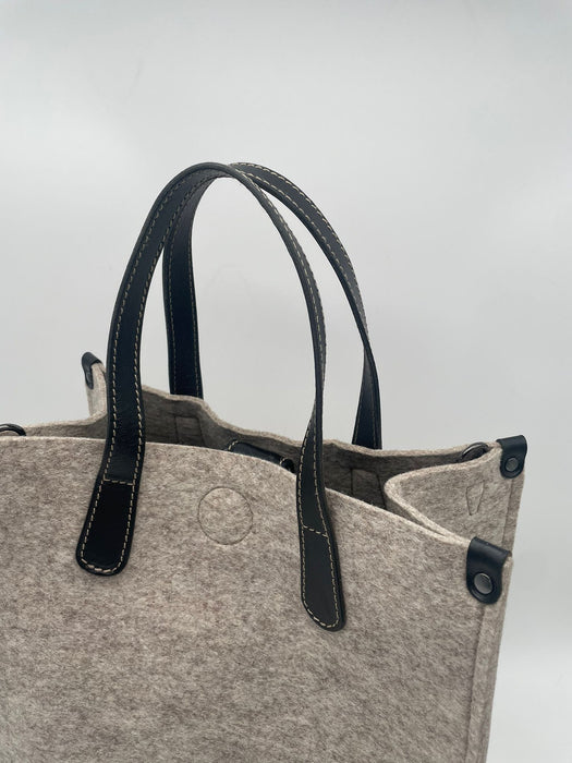 Cashmere felt bag