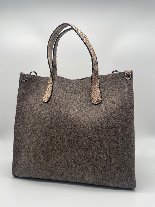 Cashmere felt bag