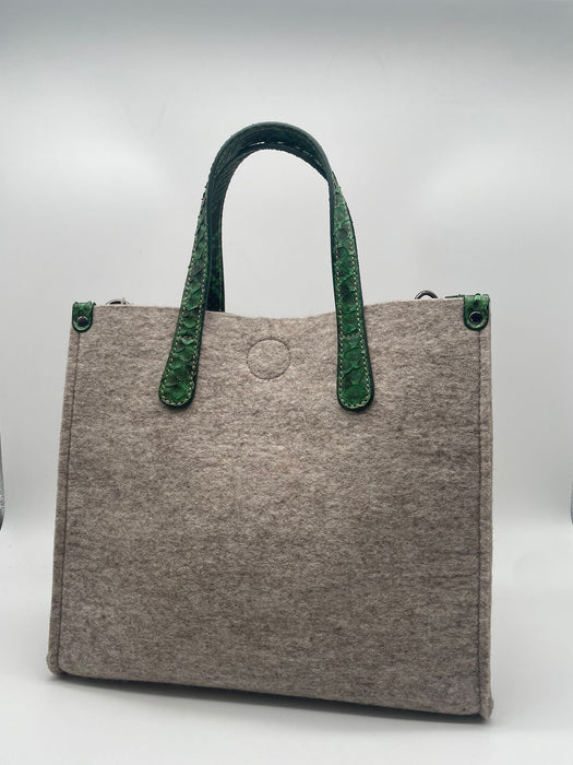 Cashmere felt bag