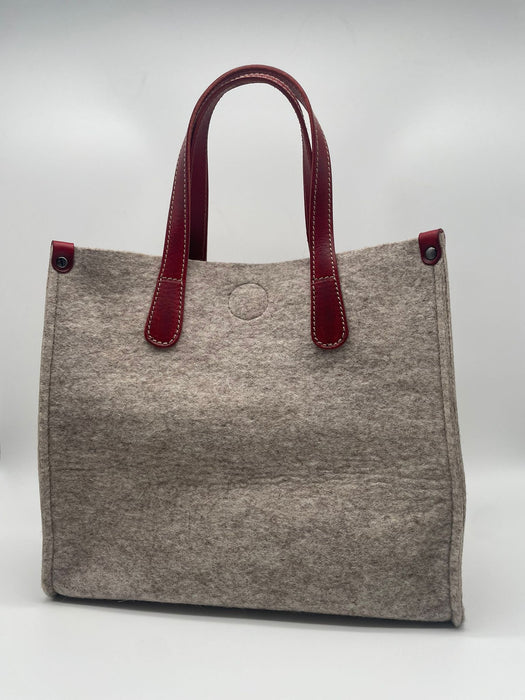 Cashmere felt bag