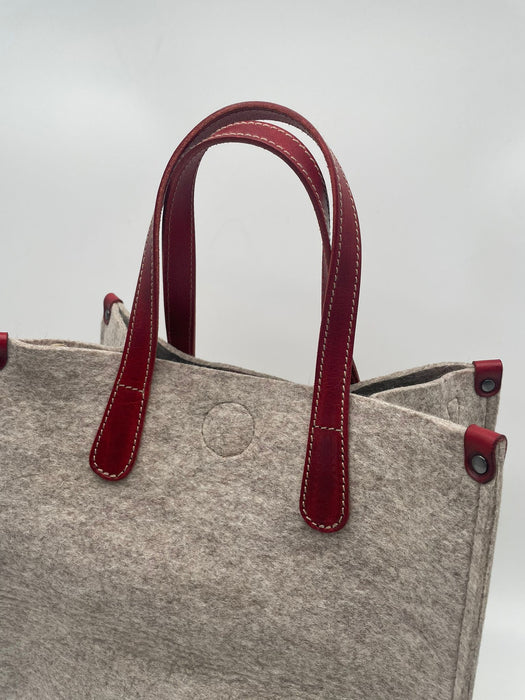 Cashmere felt bag