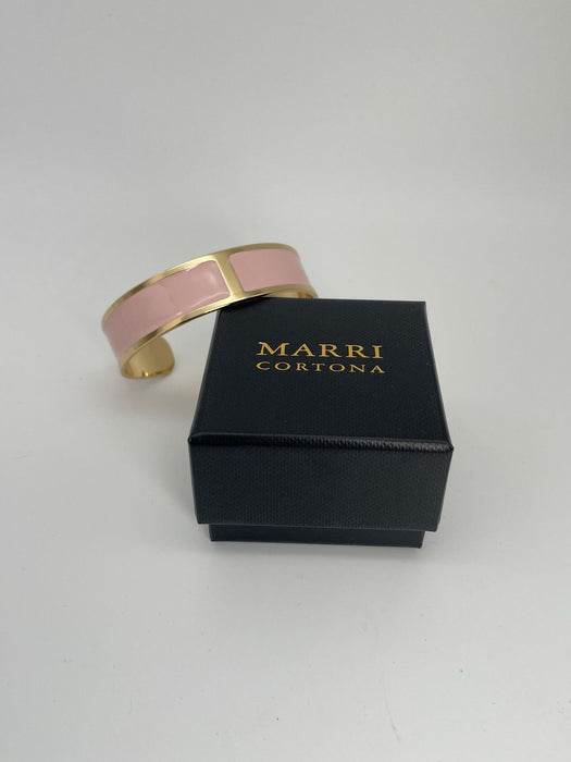 Bracciale Smalto M mm 15 'Ciclamino'