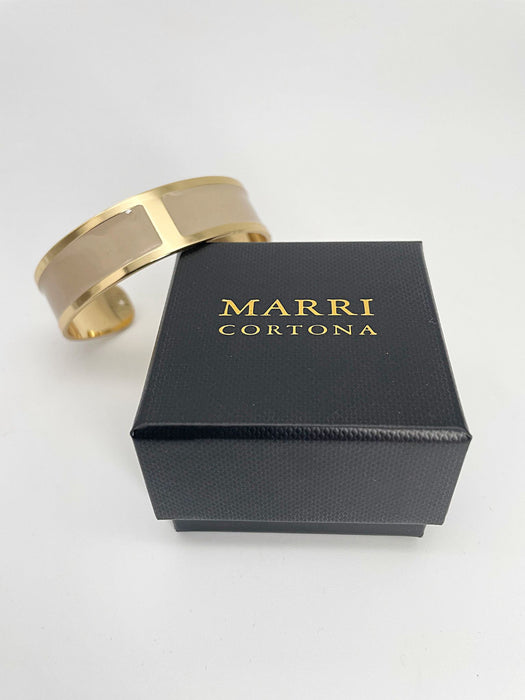 Bracciale Smalto M mm 15 'Terra'