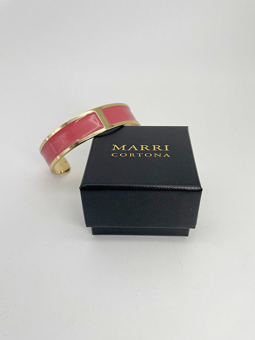 Bracciale Smalto M mm 15 'Rosa Pastello'